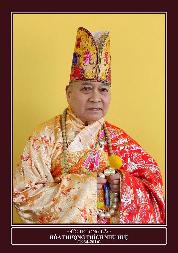 Chan dung Duc Truong Lao HT Thich Nhu Hue-2 (1934-2016)