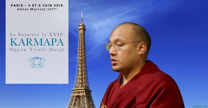 Ngai Karmapa Paris 2016
