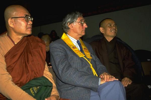 Thiền sư Thích Nhất Hạnh, Thiền sư tiến sĩ Rawata Dahamma và Trưởng lão Hòa thượng Urgyen Sangharakshita