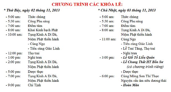Chuong Trinh Le Chung That