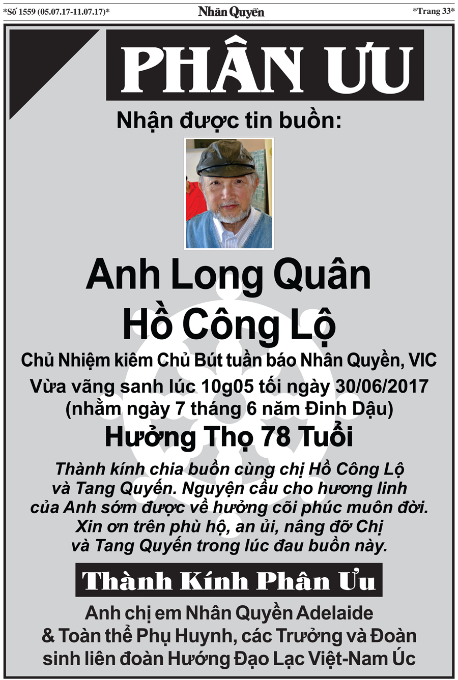 Bao Nhan Quyen SoDac Biet ve Chu But Ho Cong Lo (9)