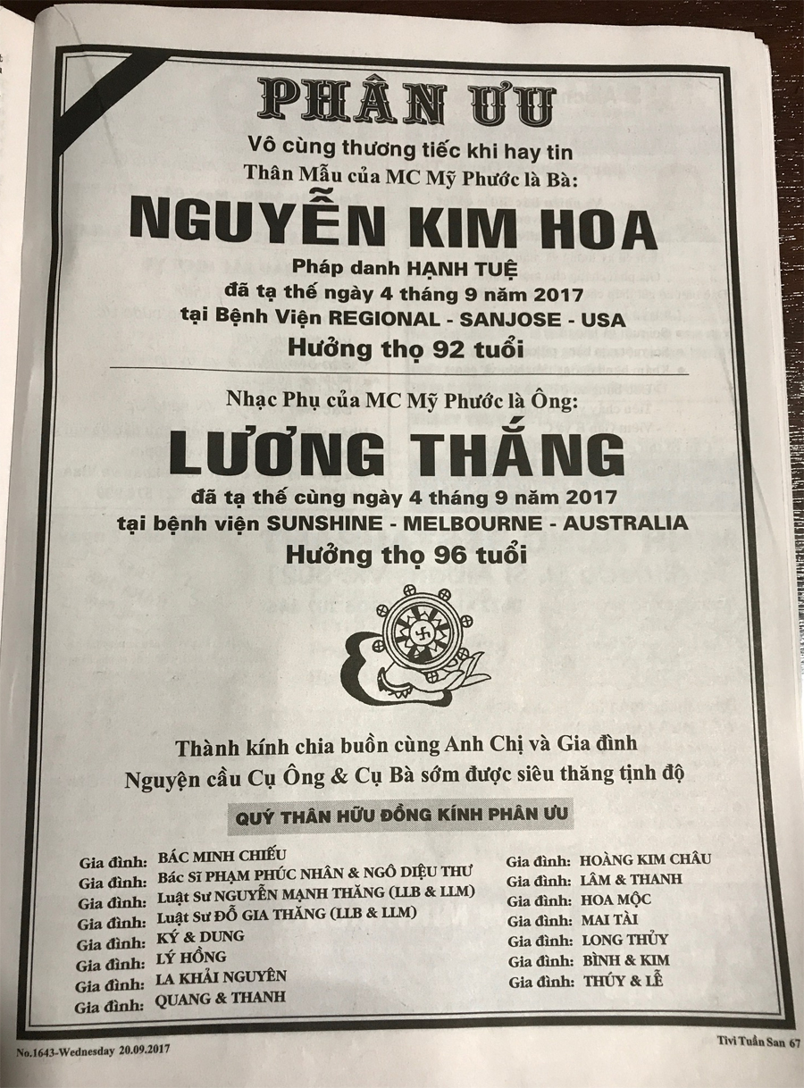 Dien Thu Phan Uu_Gia Dinh MC My Phuoc-Luong Quoc Hoa-2