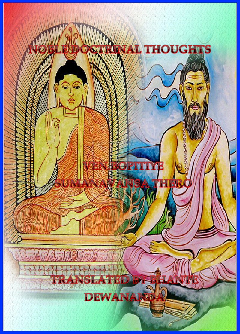 Noble Doctrine Thoughts_Ven Bopitiye Sumanavansa Thero_Translated by Dr Devananda