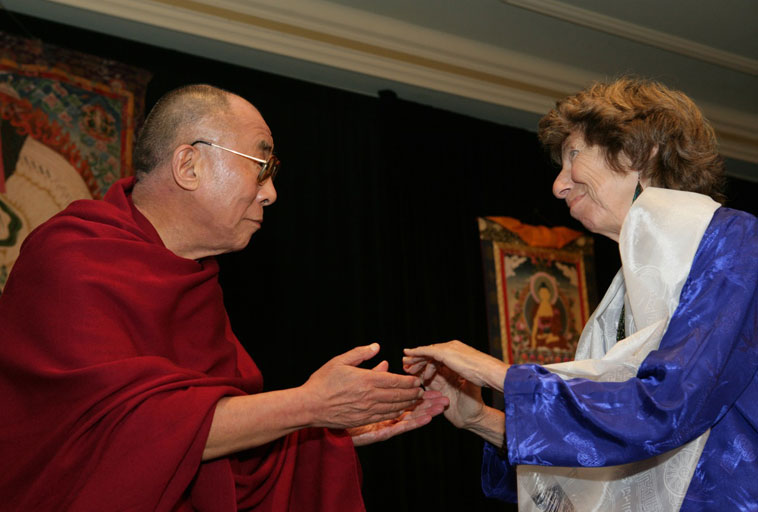 Tiến sĩ Phật tử Paula Green và Đức Đạt Lai Lạt Ma
