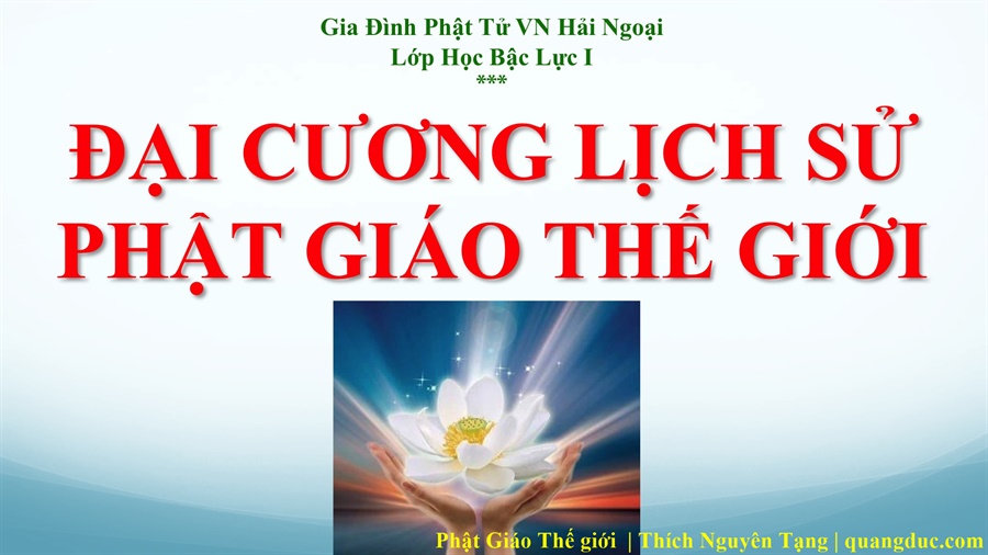Dai cuong Lich Su Phat Giao The Gioi (1)