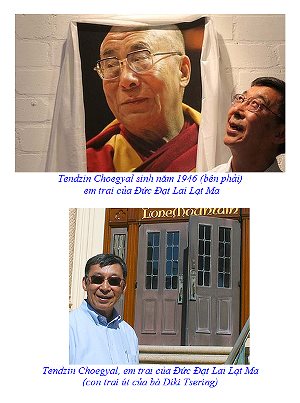 Dalai Lama and Tendzin