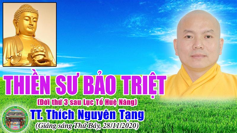 191_TT Thich Nguyen Tang_Thien Su Bao Triet