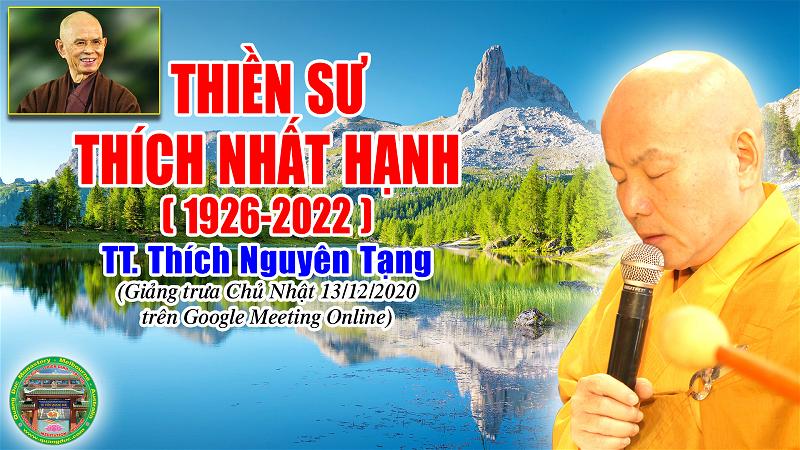 TT Thich Nguyen Tang_Thien Su Thich Nhat Hanh