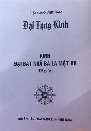 Kinh Bat Nha tap 6-bia