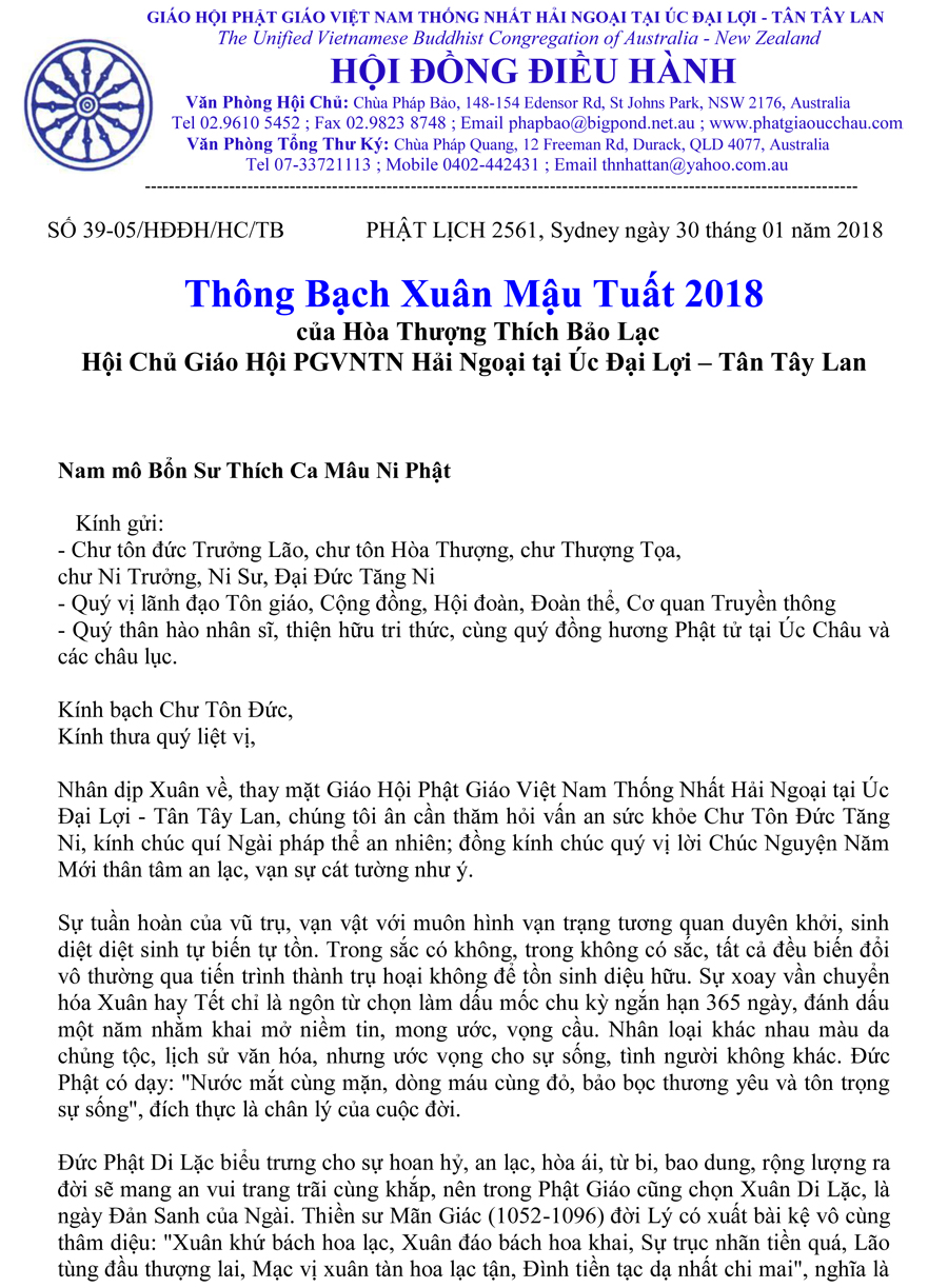 So 39-05 Thong Bach Xuan Mau Tuat   2018 - Hoi Chu-1
