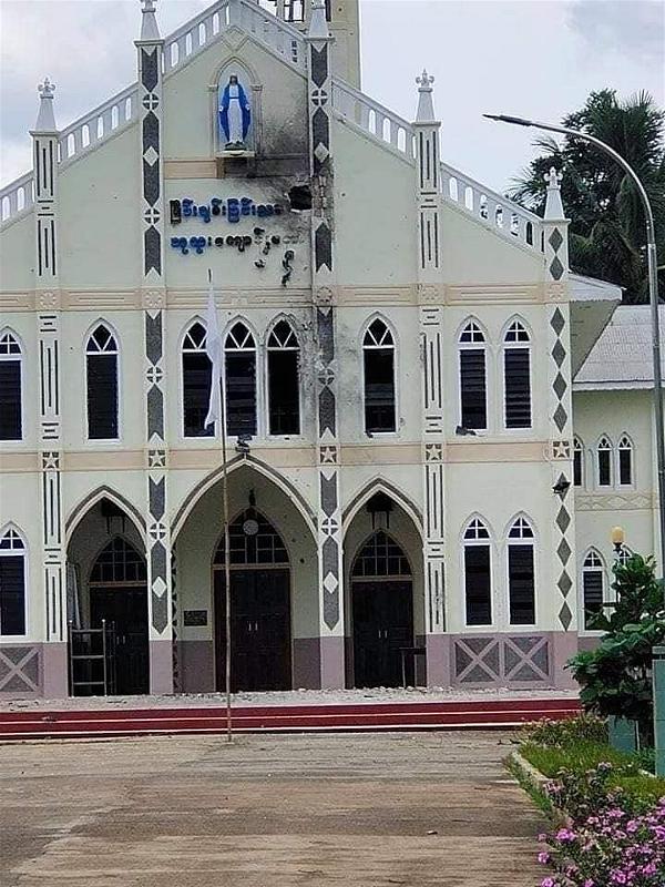 Hơn 100 Cơ sở Tôn giáo bị Chế độ Độc tài Quân sự Myanmar Phá hủy 4