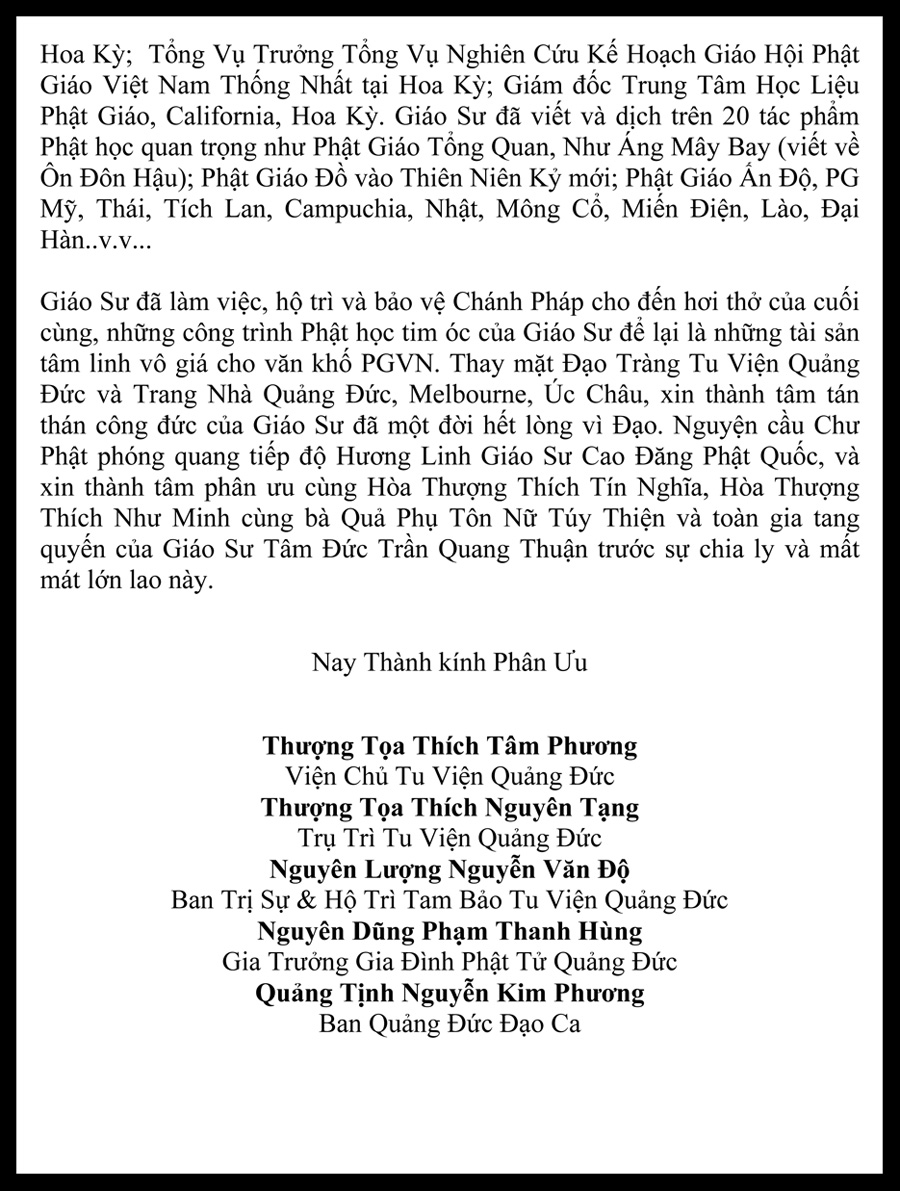 Dien Thu Phan Uu_Gia dinh GS Tran Quang Thuan_2