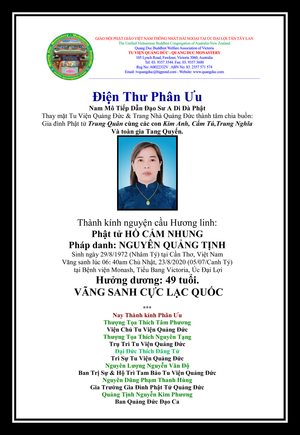 Dien Thu Phan Uu_Trung Quan-Kim Anh