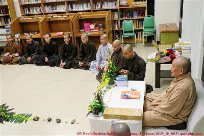 Hòa thượng Thích Như Điển ghé thăm trường đại học Phật Quang - Yilan 28-29_10_2019 (36)
