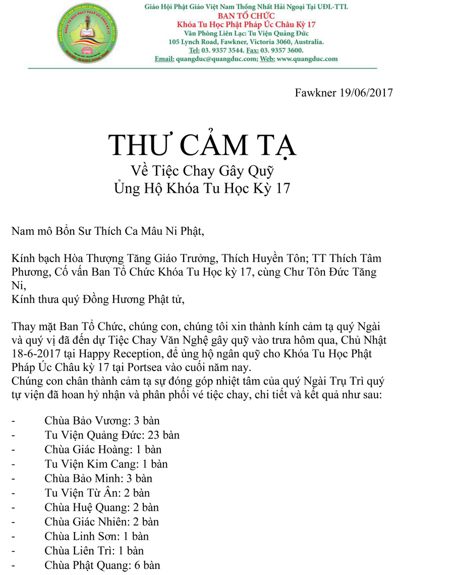 Thu Cam Ta ve Tiec Chay Gay Quy giup Khoa Tu 2017-1