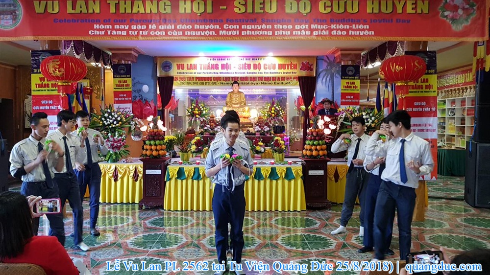 Phat tu công qua_Le Vu Lan 2018 tai TV Quang Duc (3)
