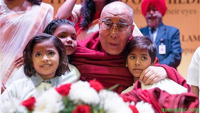 Dalai Lama and young kid 8