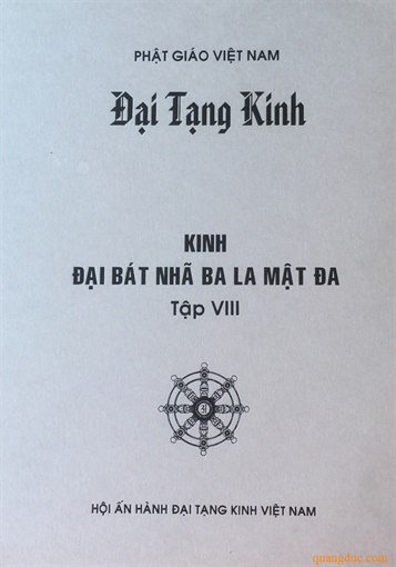 Kinh Bat Nha tap 8-bia
