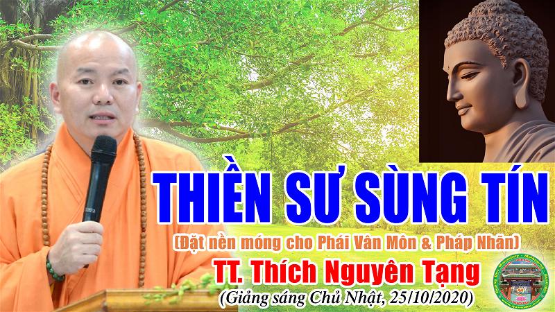 126_TT Thich Nguyen Tang_Thien Su Sung Tin