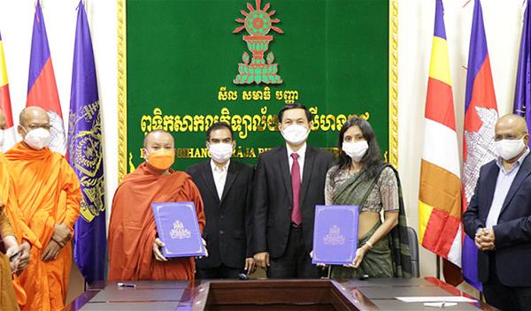 Ấn Độ Xây dựng Trung tâm CNTT mới cho Trường Đại học Phật giáo Preah Sihanouk Raja tại Campuchia