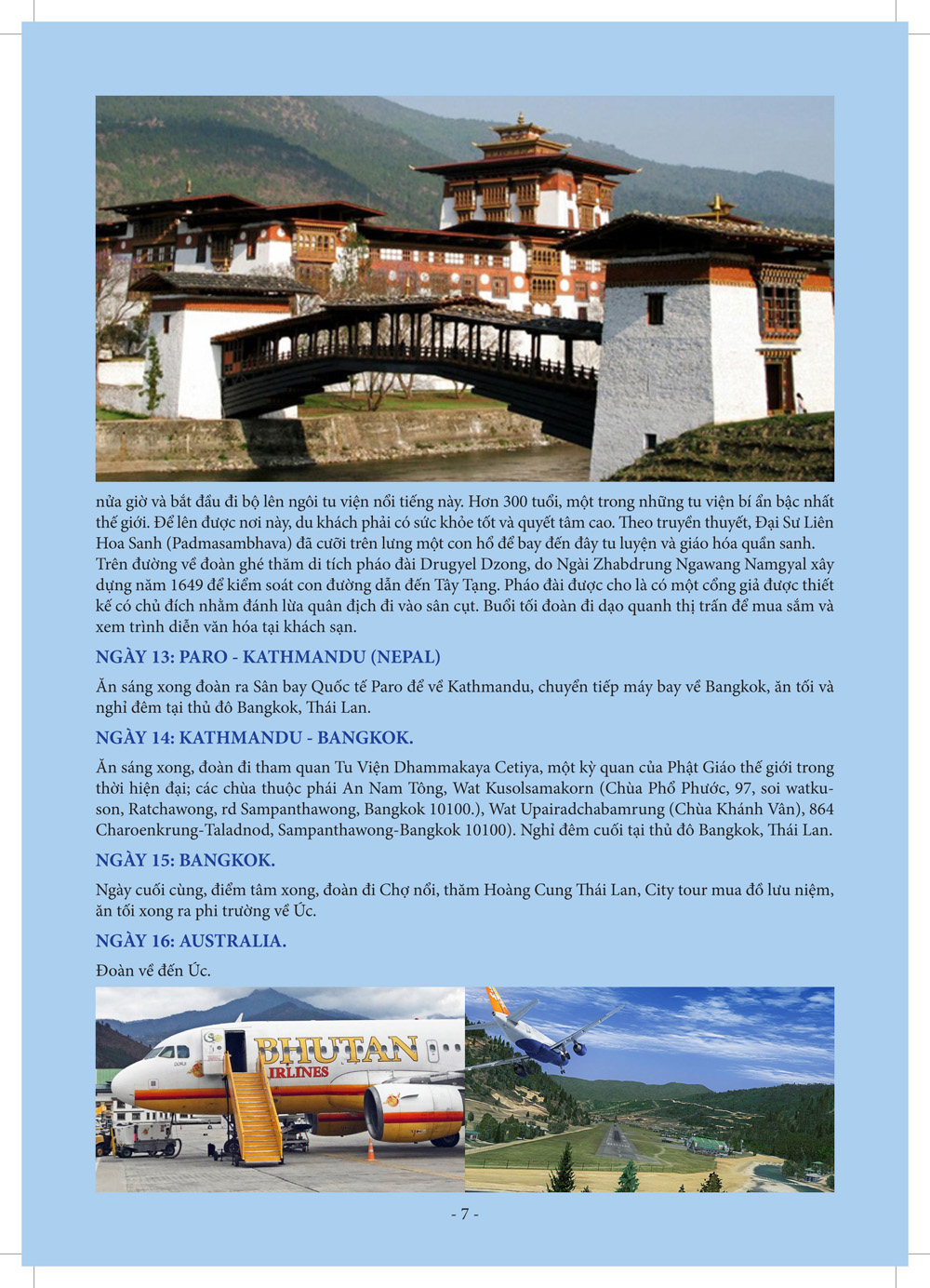 Chương Trình Hành Hương Tích Lan_Bhutan_2019-7