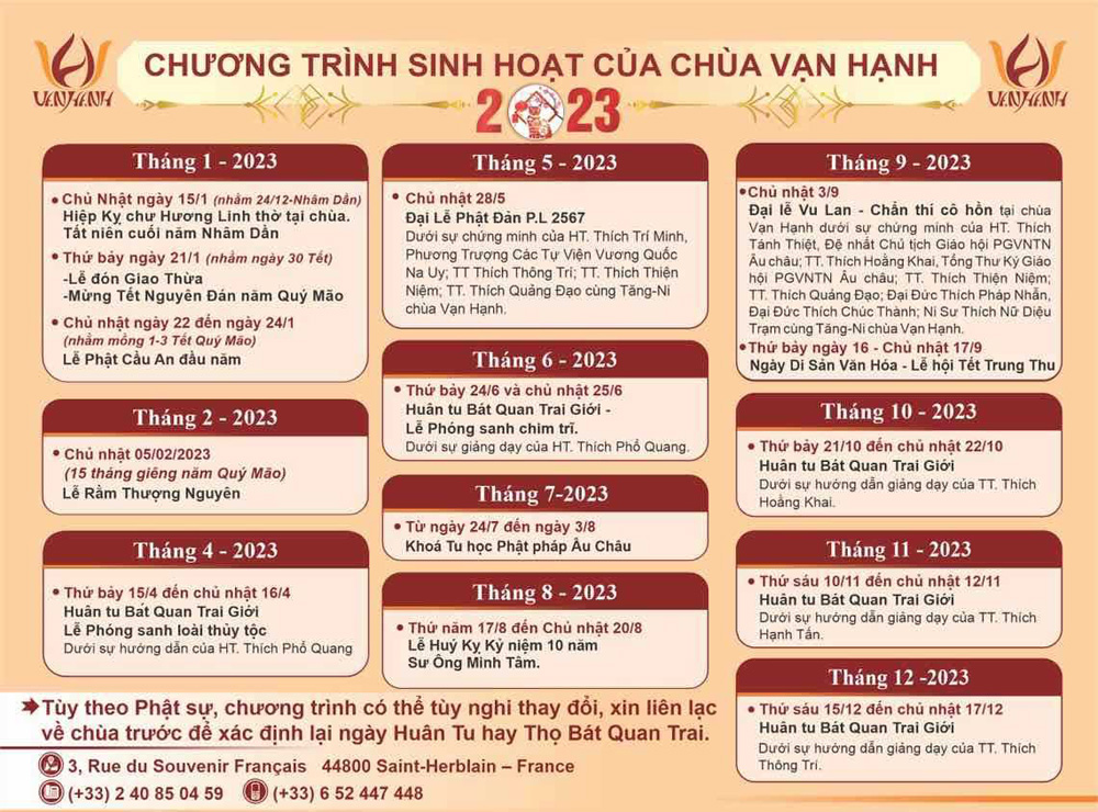 chua van hanh-nantes