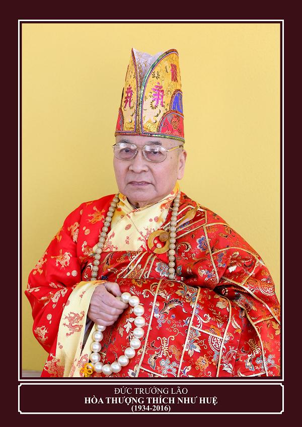 Chan dung Duc Truong Lao HT Thich Nhu Hue-3 (1934-2016)