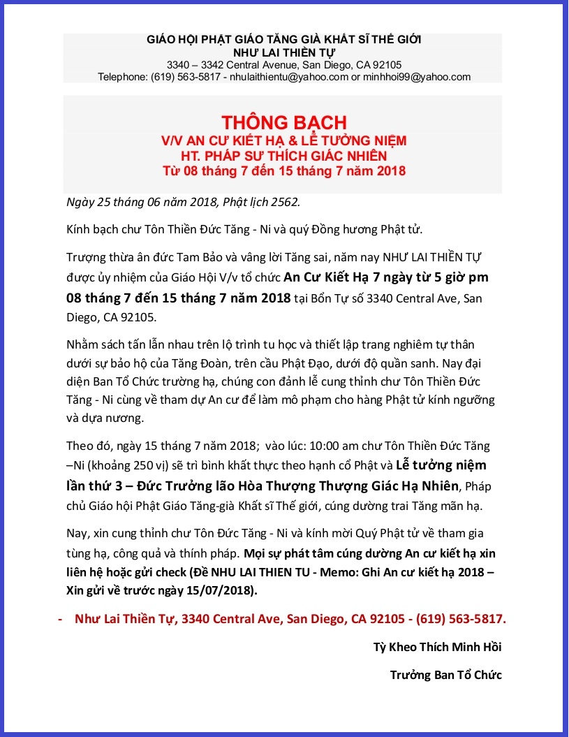 Thong-Bach-An-Cu-Kiet-Ha-2018-Nhu-Lai-Thien-Tu