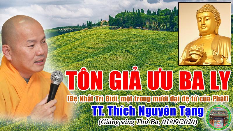 72_TT Thich Nguyen Tang_Ton Gia Uu Ba Ly