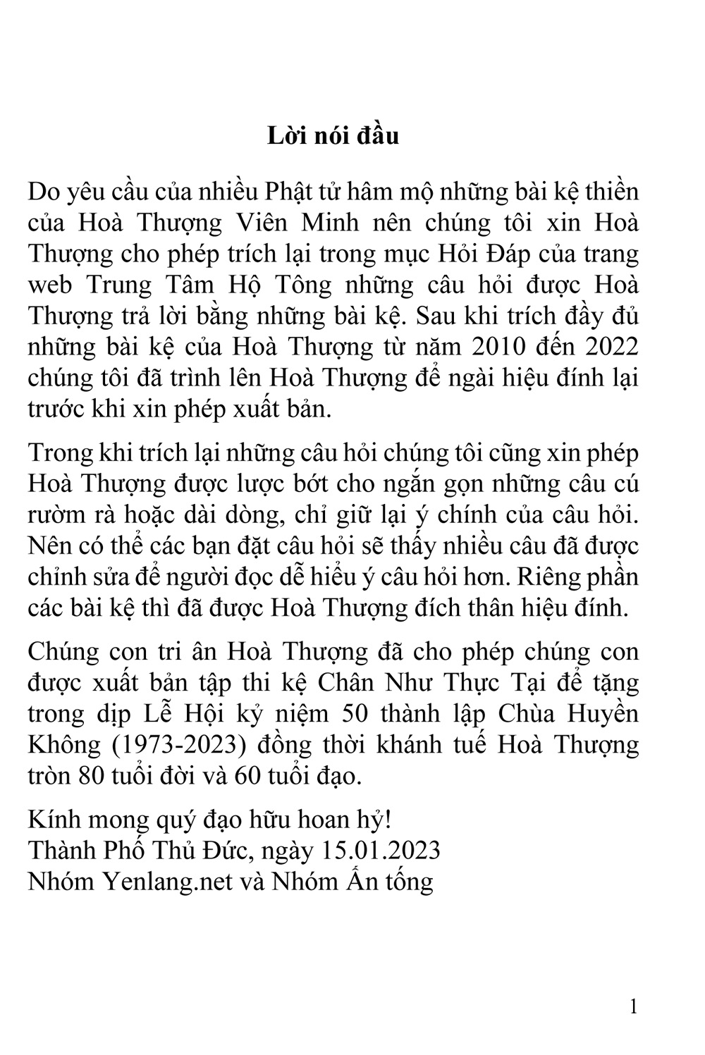 Thi Kệ Chân Như Thật Tại_HT Viên Minh_2023-5