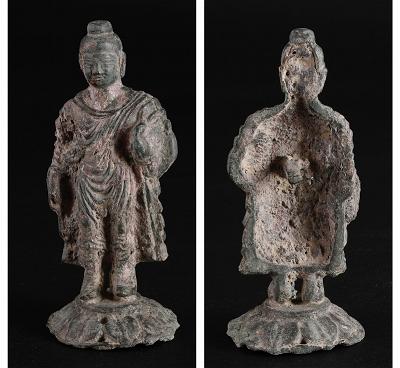 Trung Quốc Tượng Phật bằng Vàng và Đồng thời Đông Hán tại Thiểm Tây 4