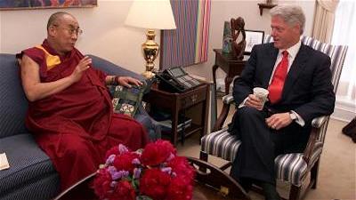 Dalai-Lama-Bill-Clinton