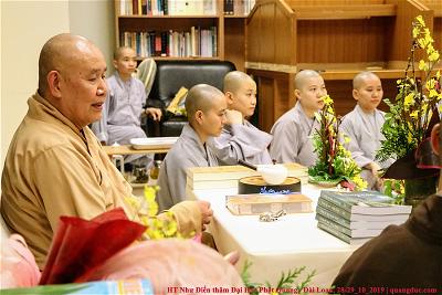Hòa thượng Thích Như Điển ghé thăm trường đại học Phật Quang - Yilan 28-29_10_2019 (53)
