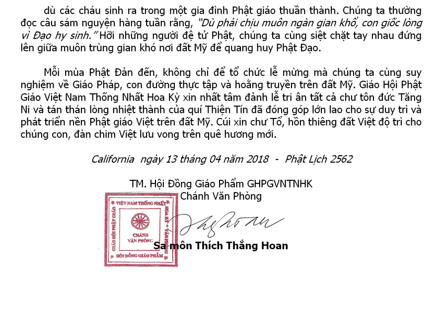 Thong Bach Phat Đan PL 2562 - 2018 (Hoi Dong Giao Pham)-02