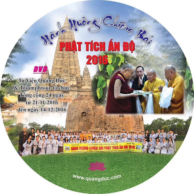 DVD Hanh Huong An Do 2016_Tu Vien Quang Duc