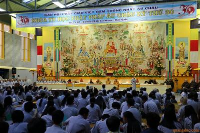 2018.07.29 Le Ky Niem 30 Nam Khoa Tu Hoc Phat Phap Au Chau (152)