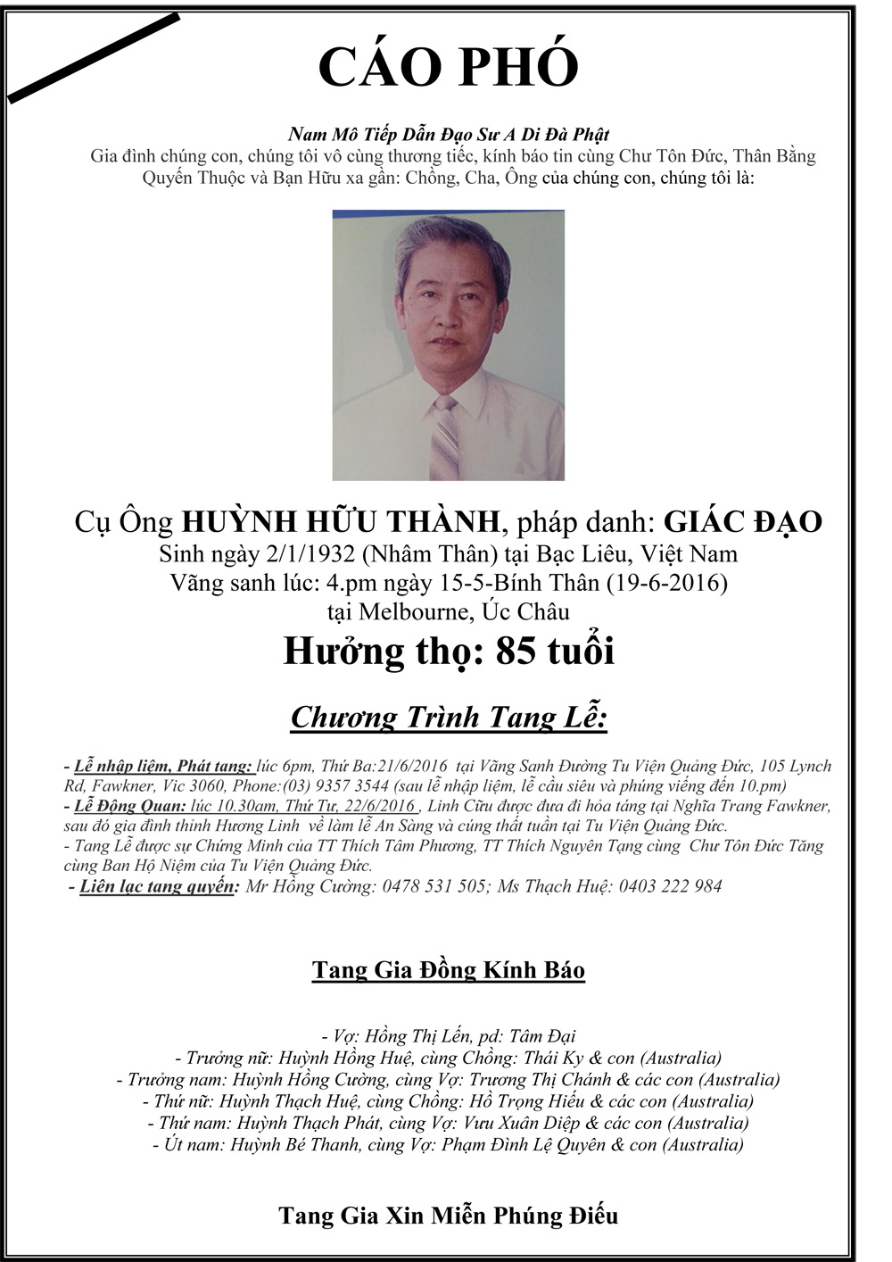 Cao Pho Tang Le Phat tu Giac Dao Huynh Huu Thanh-1