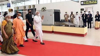 Thủ tướng Ấn Độ Modi Khánh thành Sân bay Quốc tế Kushinagar Thúc đẩy Hành hương Phật giáo 3