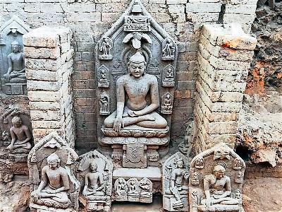 Ấn Độ đã Phát hiện Phế tích của Tu viện Phật giáo Thế kỷ 10 1