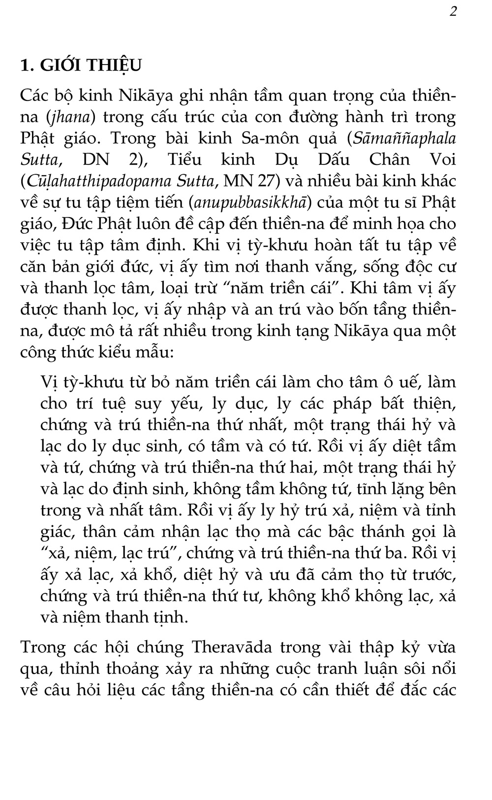 Thiền-na và đệ tử cư sĩ, dựa theo các bài kinh Pāli Tỳ-khưu Bodhi (2015) Bình Anson lược dịch (2019)-3